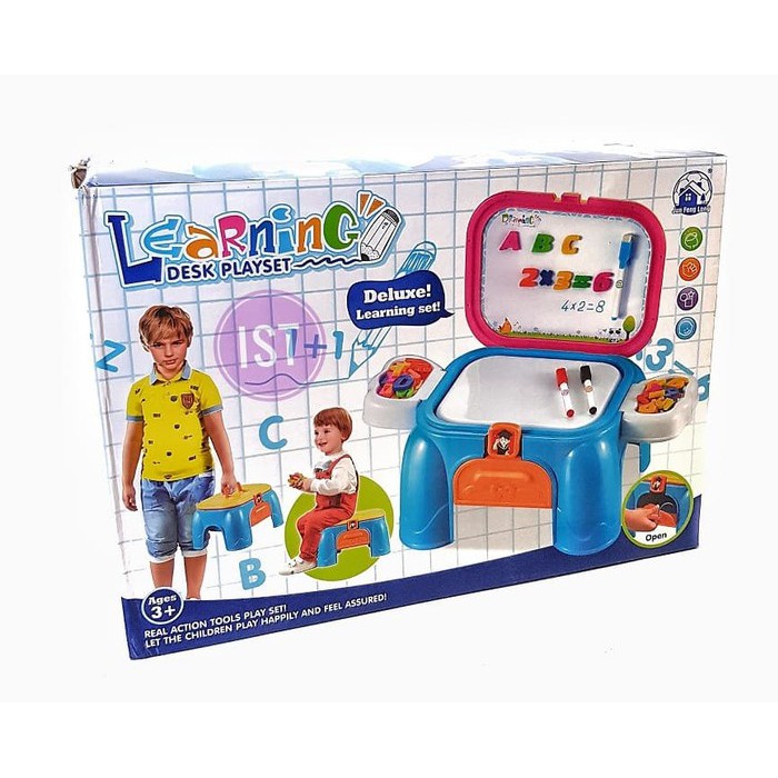 MWN Mainan Learning Desk Playset No.DK666-7