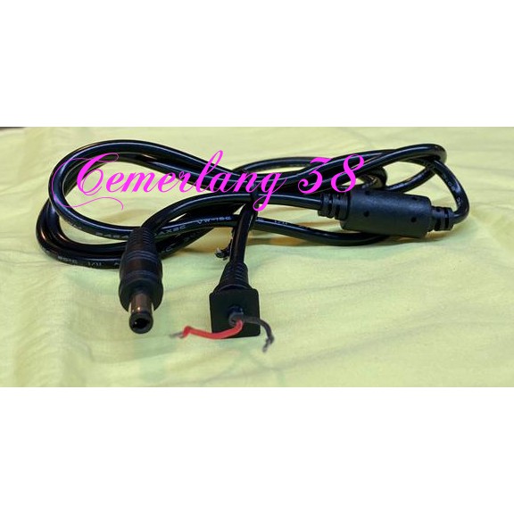 Kabel Jack DC Adaptor Male 1,2 meter AWM 2464