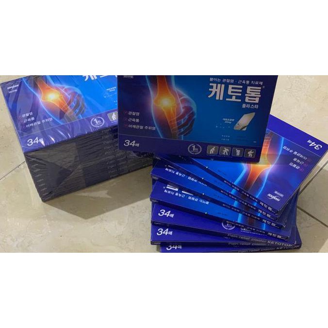 DISKON HARGA Koyo KETOTOP Plaster Patch Korea AP147