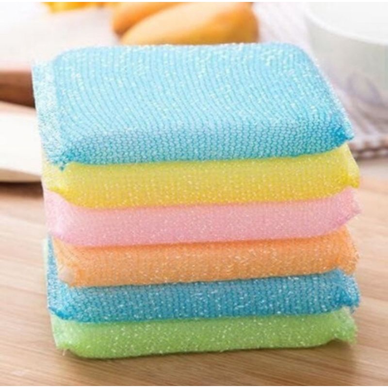 ISI 5 PCS SPONS BANTAL/SPONS CUCI PIRING/SPONGE CLEANING PAD