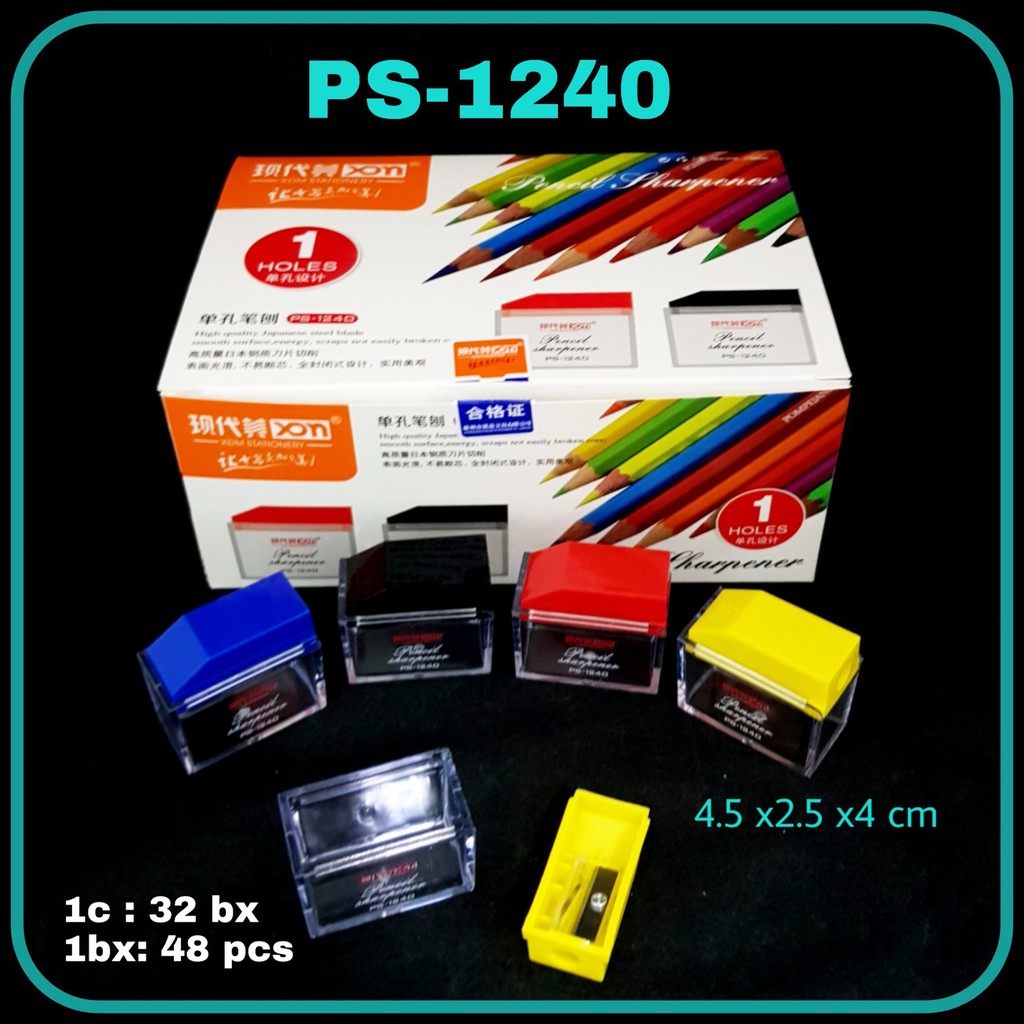 

ILP Peruncing XDM PS-1240 / Serutan Pensil / Rautan