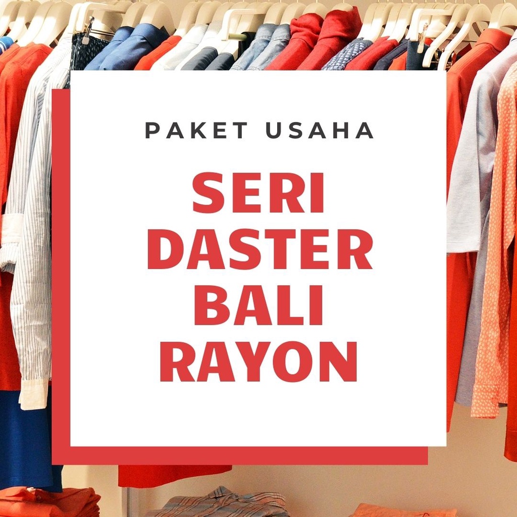PAKET USAHA Daster Bali Rayon 7 Pcs Grosir Murah Ecer Campur Seri Baju Tidur Wanita