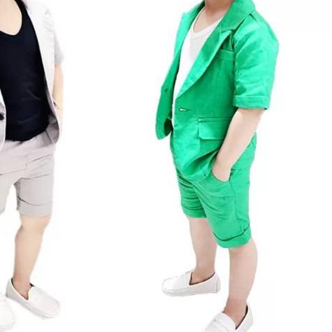 Setelan blazer anak laki - laki
