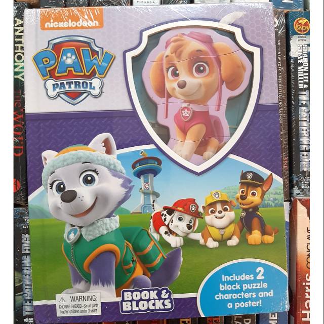 Pow Patrol : Book And Blocks