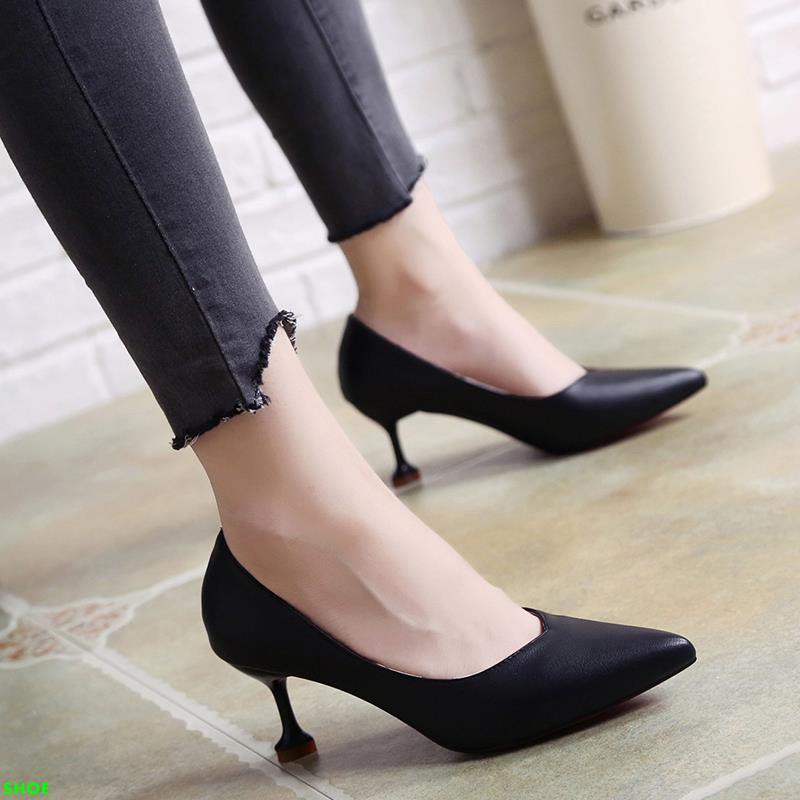  Sepatu  hak tinggi wanita  sepatu  stiletto sepatu  kerja  