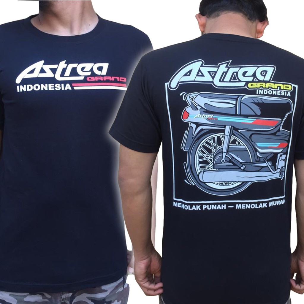 kaos motor, astrea 02, baju pria, baju wanita, kaos honda, kaos astrea, baju motor, oblong, couple