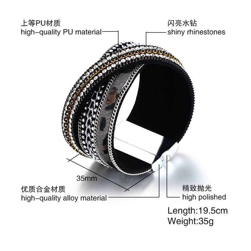 [NEW] Gelang Kulit India Titanium Korea Trend Masa Kini Cocok Hadiah GK100