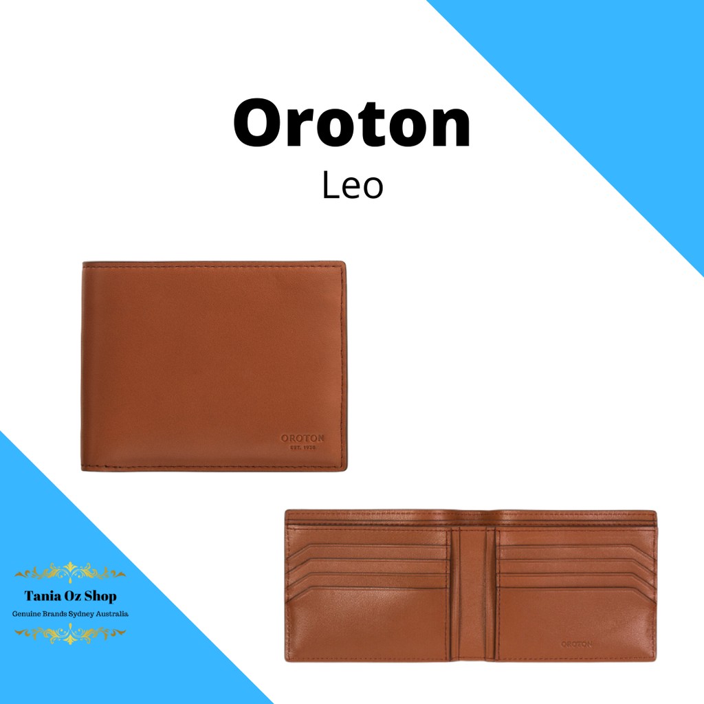 Oroton Leo Men Wallet 8 Card Slot || Dompet Pria Oroton
