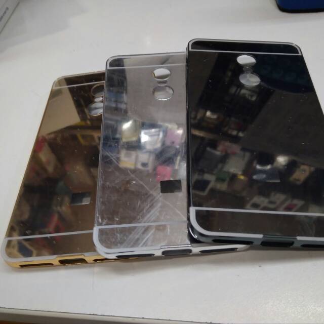 CASE BUMPER MIROR PREMIUM METAL HARD COVER CASE XIAOMI NOTE 4 NOTE 4