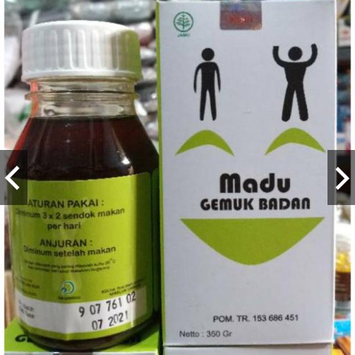 madu pengemuk badan paling cepat menaikkan berat badan. herbal. membuat badan jadi ideal