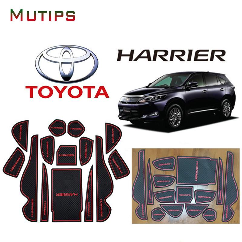 1 Set Matras Slot Interior Mobil Toyota HARRIER 2014 SU 60 Dengan Karakter Toyota HARRIER