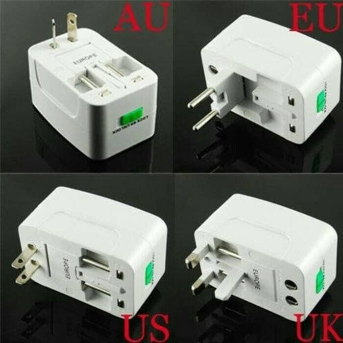 Travel Adaptor Adapter Internasional 4 in 1