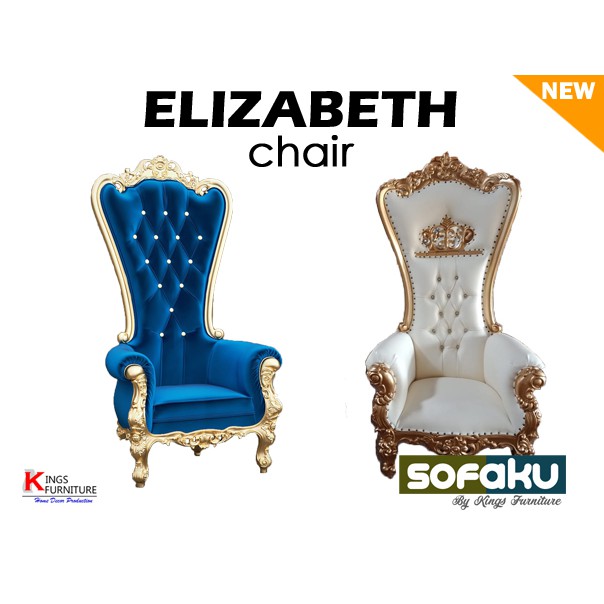 ELIZABETH Chair - Kursi Penganten, Kursi Raja, Kursi Ratu, Sofa Mewah