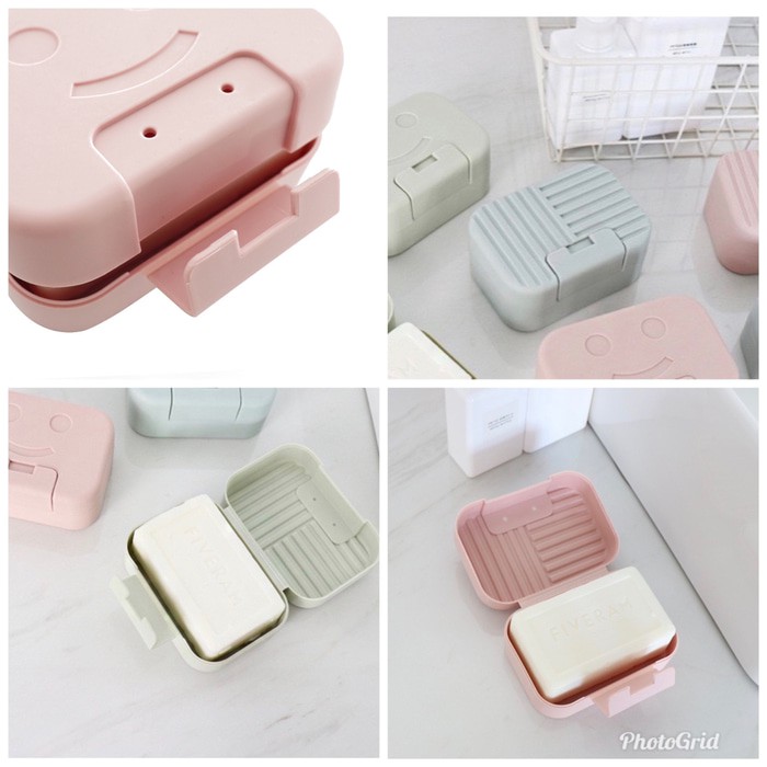 Promo Tempat Sabun Batang Mandi Kedap Anti Tumpah Tempat Sabun Travelling