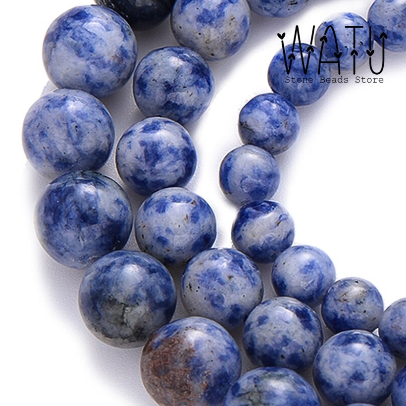 Manik Batu Alam Sodalite Round Beads