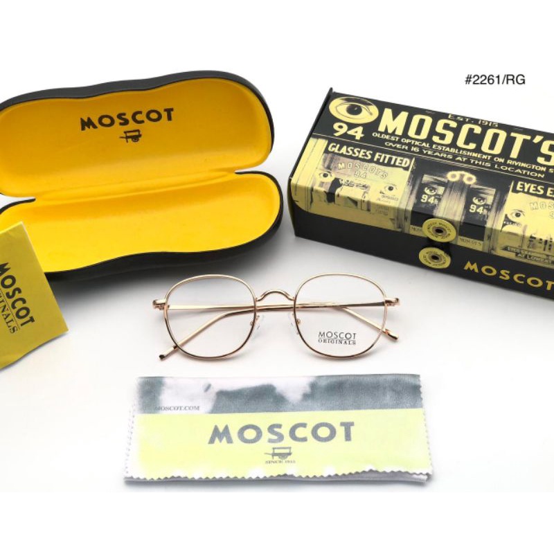 Frame kacamata pria wanita bulat branded 2261MC - kkc