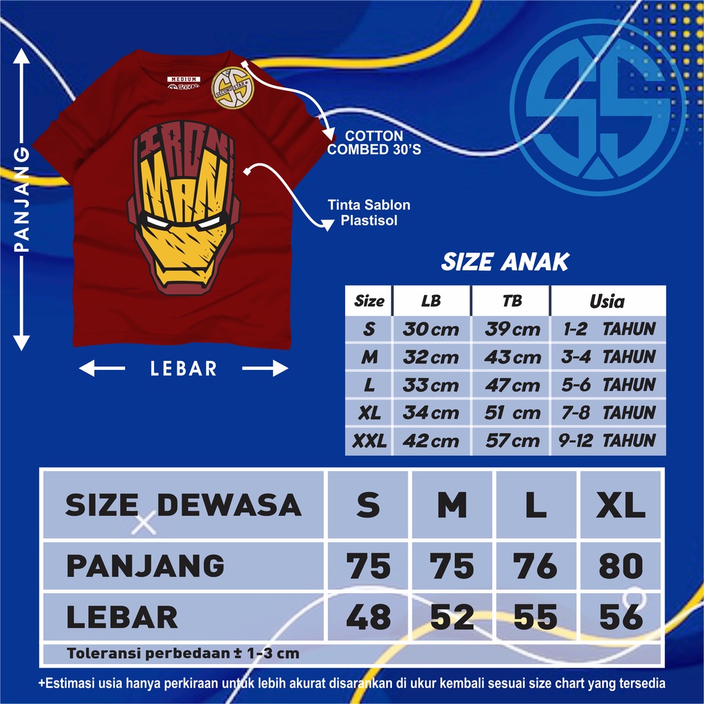 Kaos Couple Keluarga Baju Couple Ayah Anak Kaos Distro Premium-Amr162