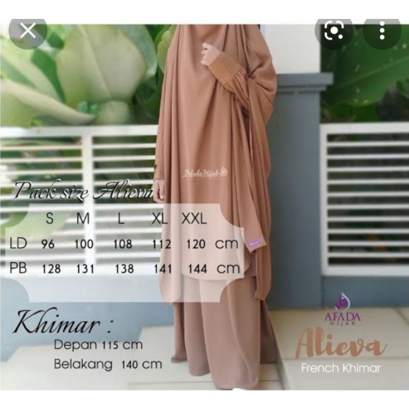 Preloved Gamis Set Alieva by Afada Hijab