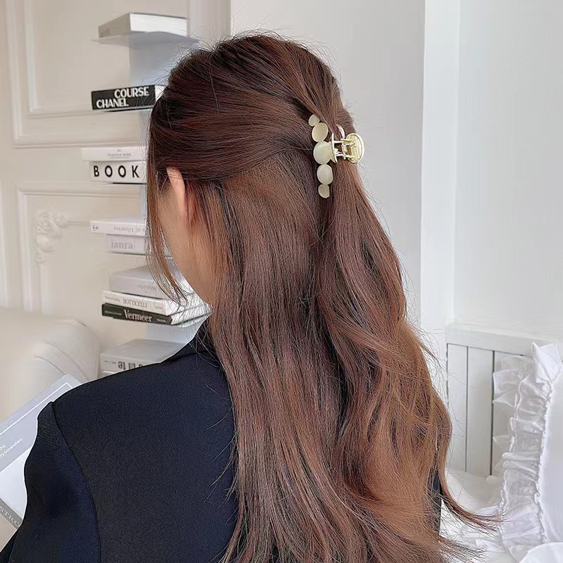 Jepit Rambut Wanita Geometris Korean Aesthetic - Hairpin Wanita Korean Fashion