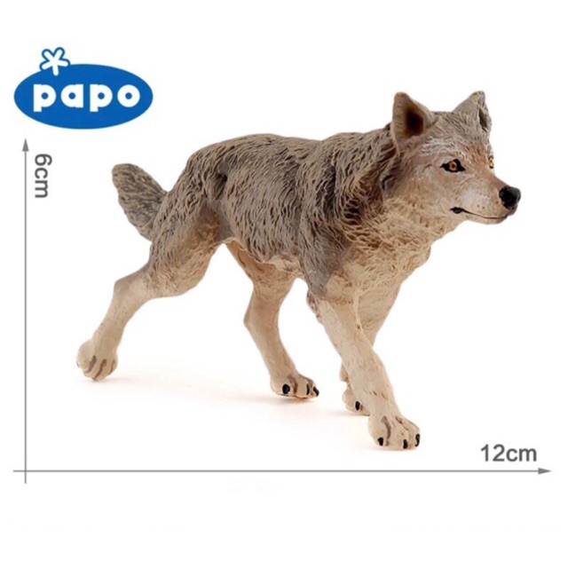 Papo Grey Wolf