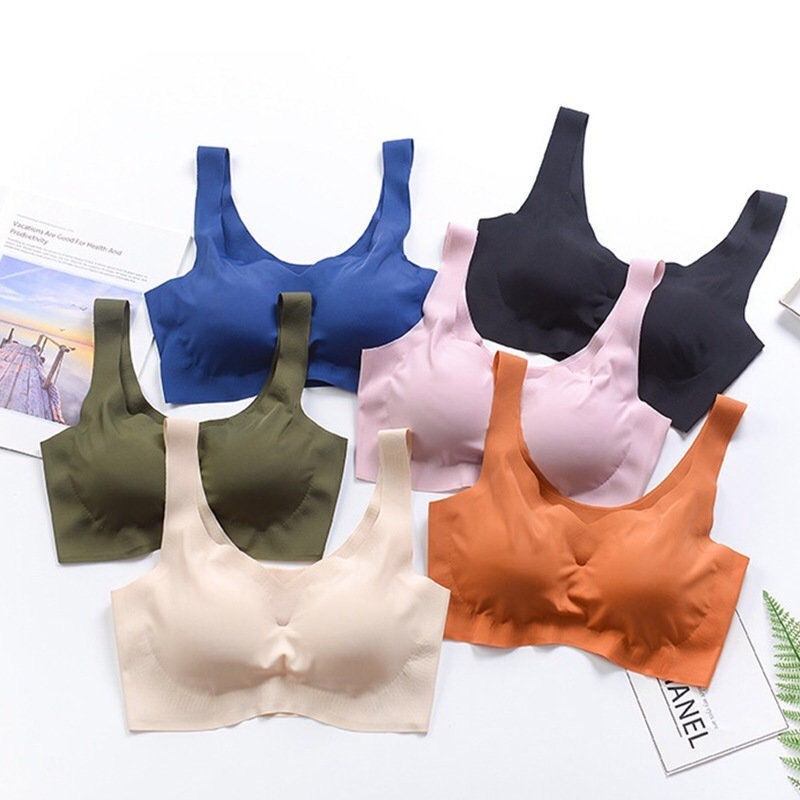 [ OBRAL ] TERMURAH Bra seamless sport kemben cewek import korea KR033