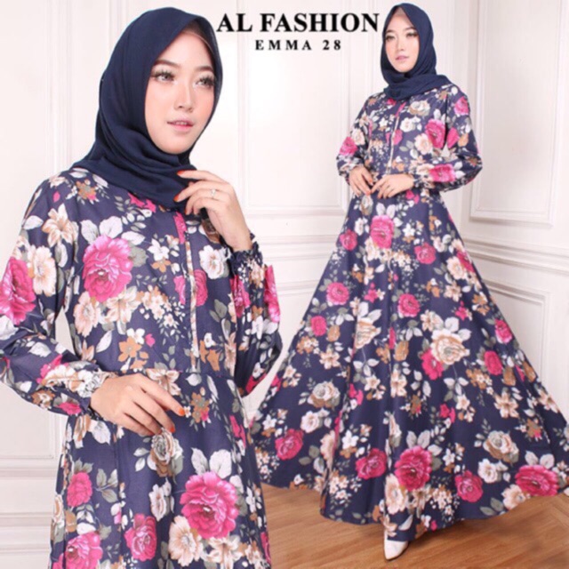 AB agen baju  MAXI EMMA gamis  terbaru  dan terlaris 