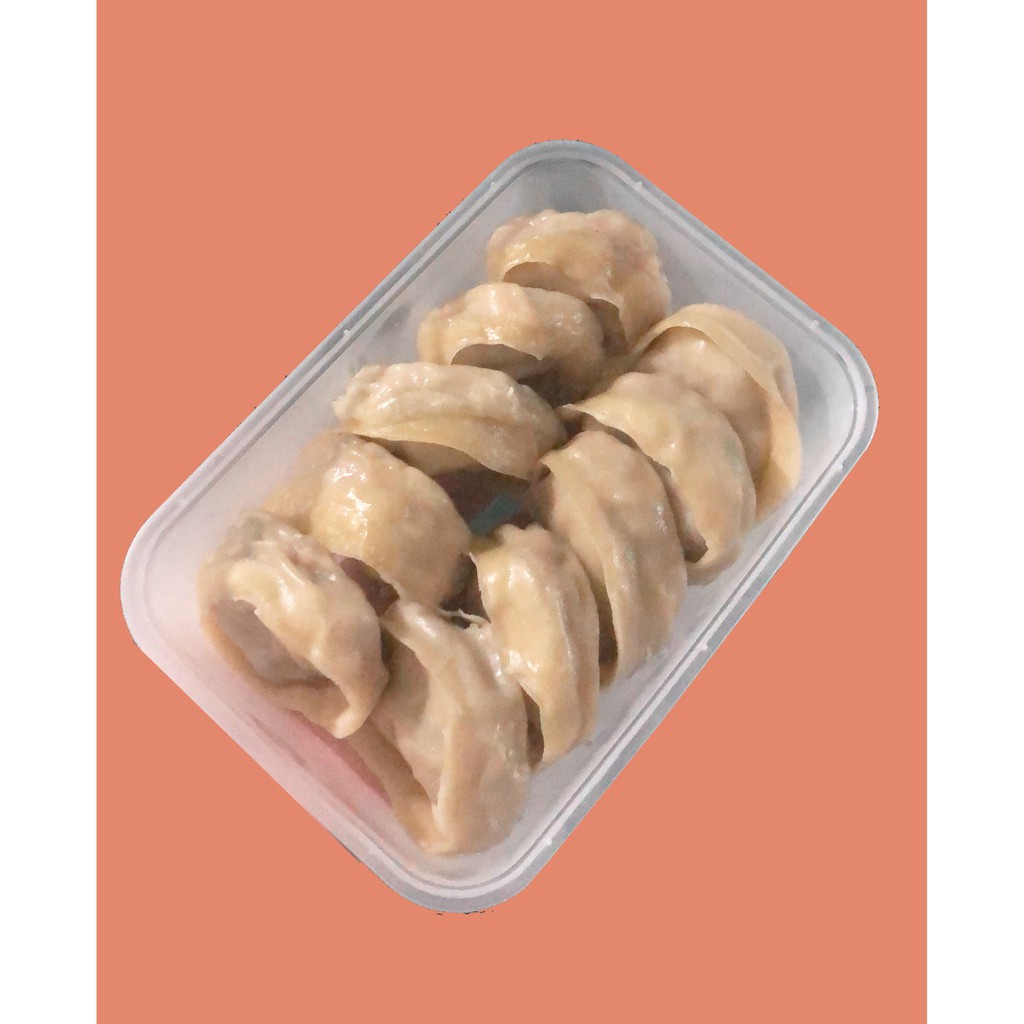 

PANGSIT DUMPLING MANDU CHICKEN AYAM ATAU BABI PORK MIX UDANG 10 PCS