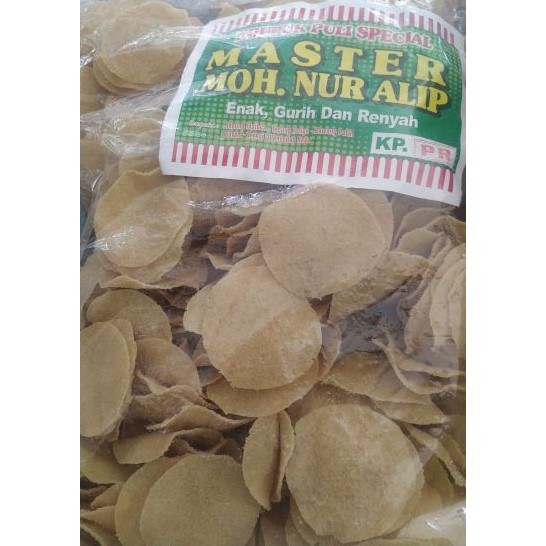 

Kerupuk Puli (Bundar)