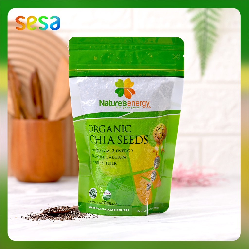 

Nature's Energy - Organic Chia Seeds 250 g