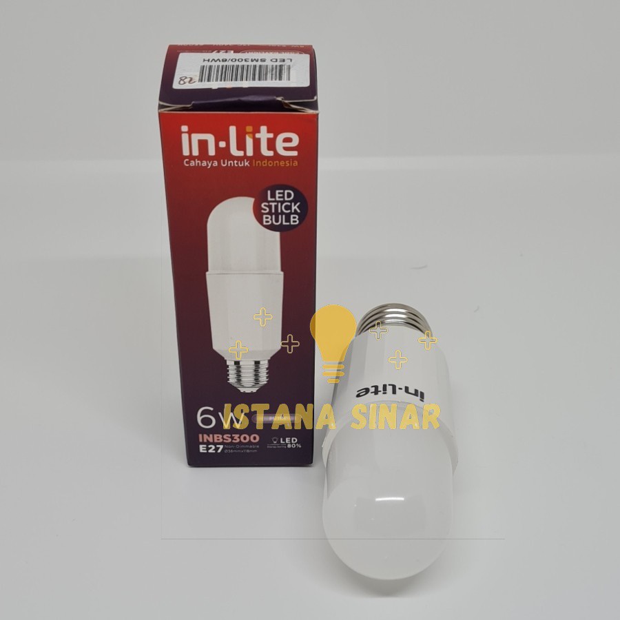 Led stick bulb / Lampu led stick inlite 6W 6 W 6WATT 6 Watt