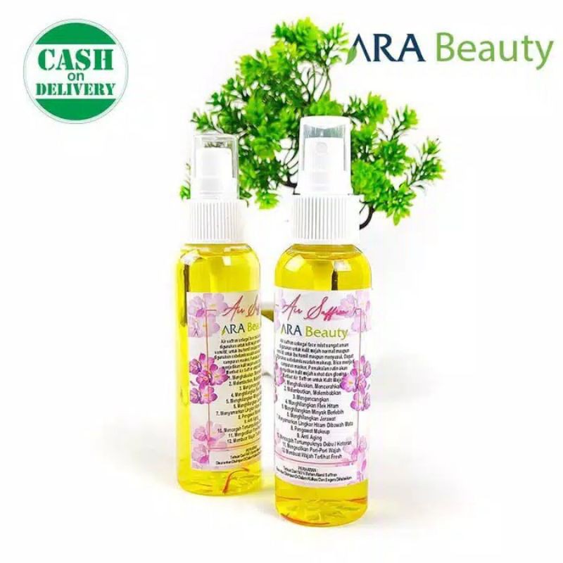 saffron spray/ Facemist saffron by ARA BEAUTY