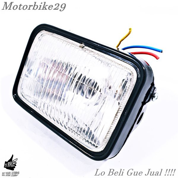 Lampu Depan Reflektor Headlamp Honda Win 100 GL 100 Custom Trail