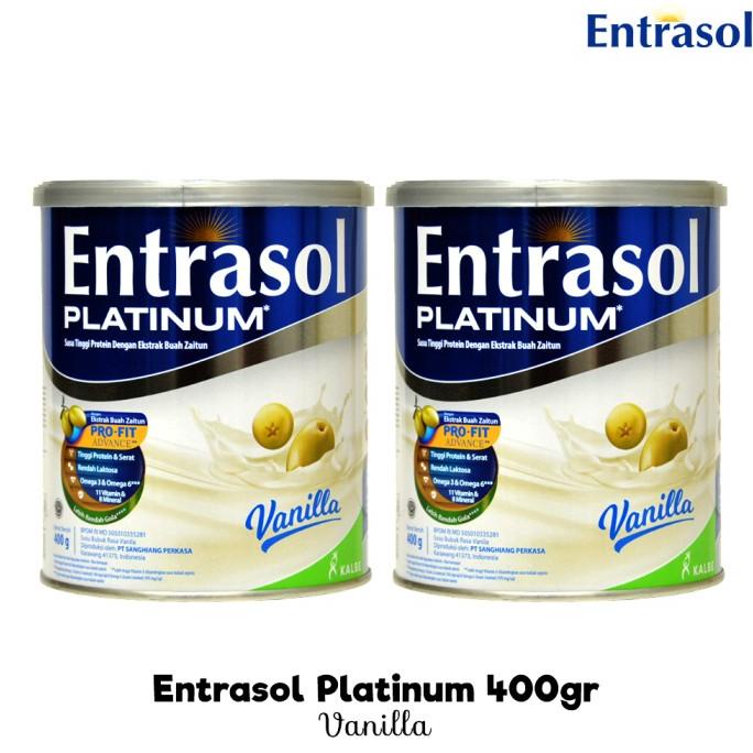 

[COD] Entrasol Platinum Susu Kalsium Dengan Ekstrak Zaitun 800gr Susu Lansia [COD]