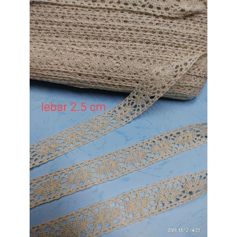 RENDA kait renda rajut renda tengah renda putih renda pita renda lis renda putih renda baju renda bo
