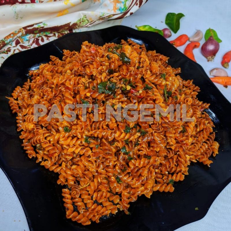 

CEMILAN MURAH / MAKARONI SPIRAL 1kg / MAKARONI FUSILI / PEDAS DAUN JERUK