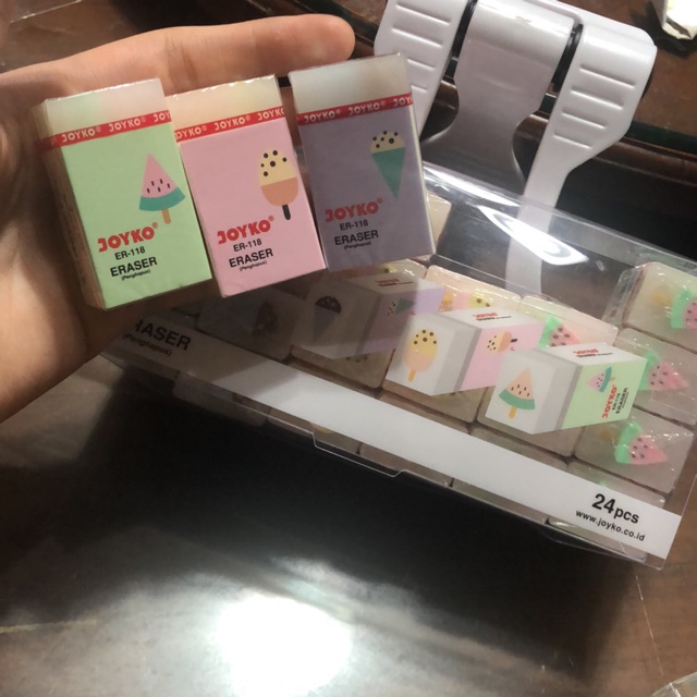 

ER-118 Er-118 Penghapus / Pengapus / Eraser Fancy Lucu Eskrim MURAH