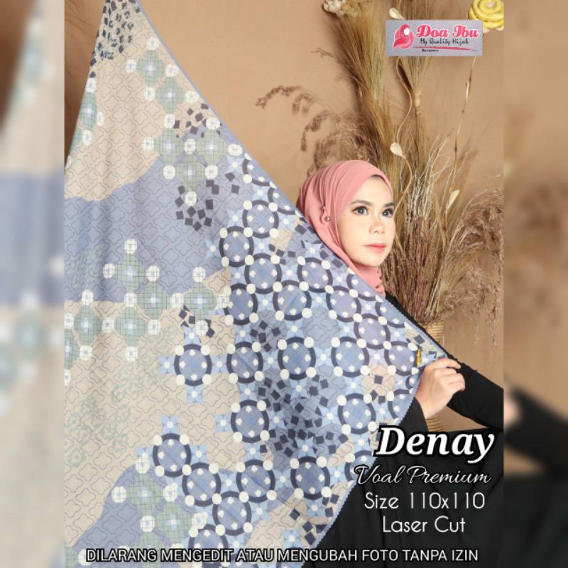 JILBAB SEGIEMPAT DENAY ORI DOA IBU BY BUNYAMIN
