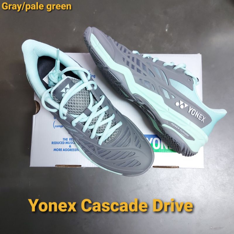 SEPATU BADMINTON YONEX CASCADE DRIVE GREY ORIGINAL
