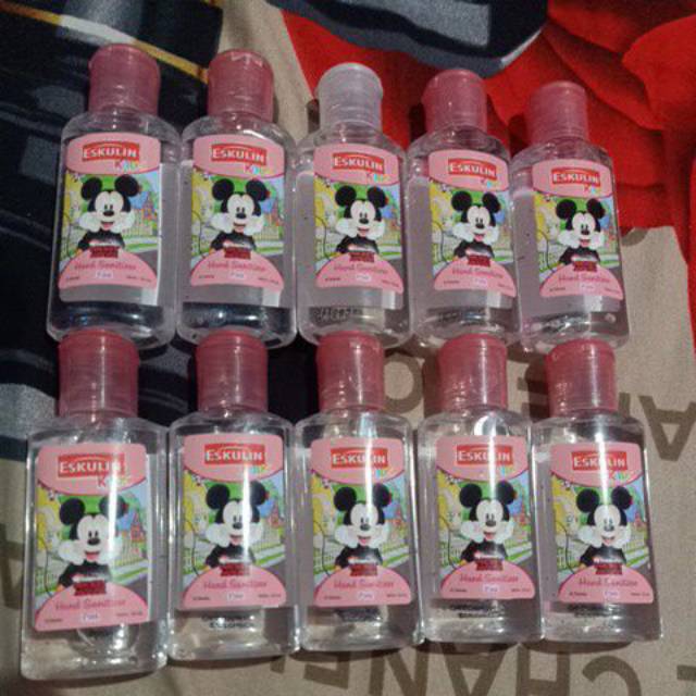 hand sanitizer eskulin kids