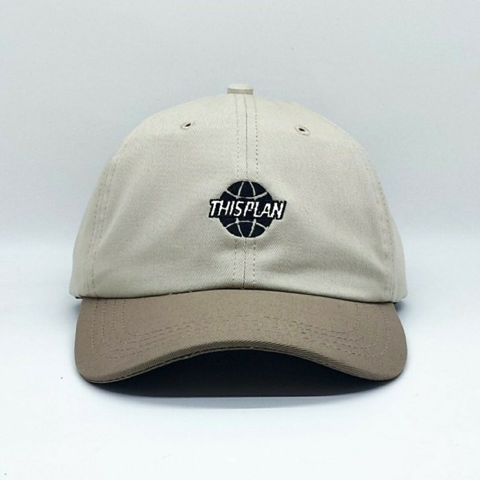 Topi Pria Topi baseball distro polo cap trucker pria wanita - 8 Cream Mocca(H6E0) Topi Baseball NY T