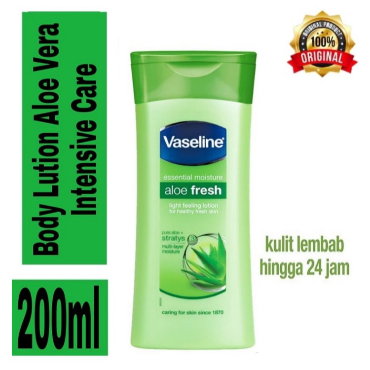 Jual Vaseline Body Lotion 200ml (PROMO) Vaseline Body Lotion Aloe Vera