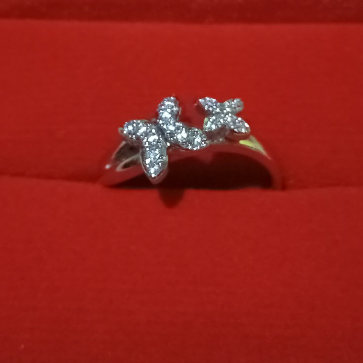 Gratis Ukir Tulis Nama Garansi Silver Asli Bisa Pesan Model Cincin Perak Wanita Casual Handmade Id21