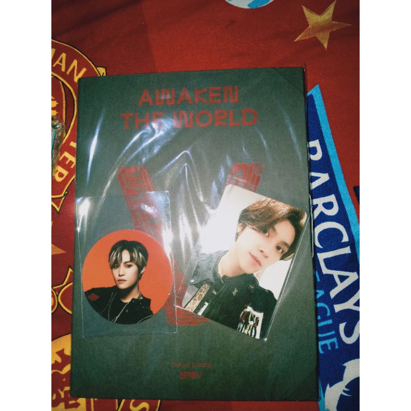 UNSEALED FULLSET ALBUM WAYV AWAKEN THE WORLD PC HENDERY CC YANGYANG POSTER LUCAS