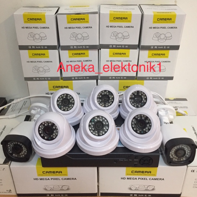 PAKET KAMERA CCTV AHD 4MP SONY EXMOR FULL HD 8 CAMERA