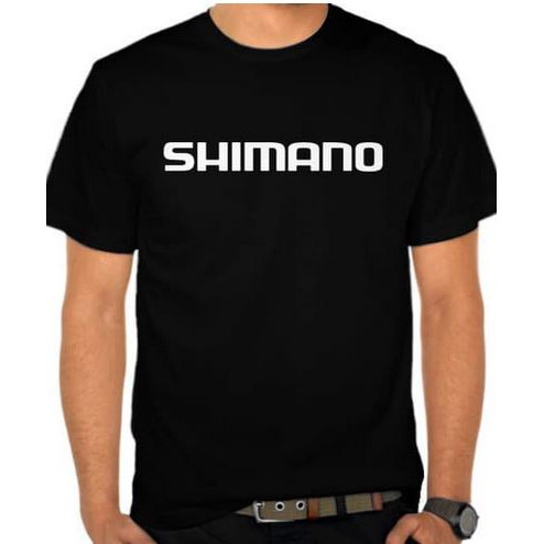 TSHIRT KAOS BAJU SHIMANO SIMPLE - KAOS TUKANG MANCING SHIMANO - KAOS DISTRO