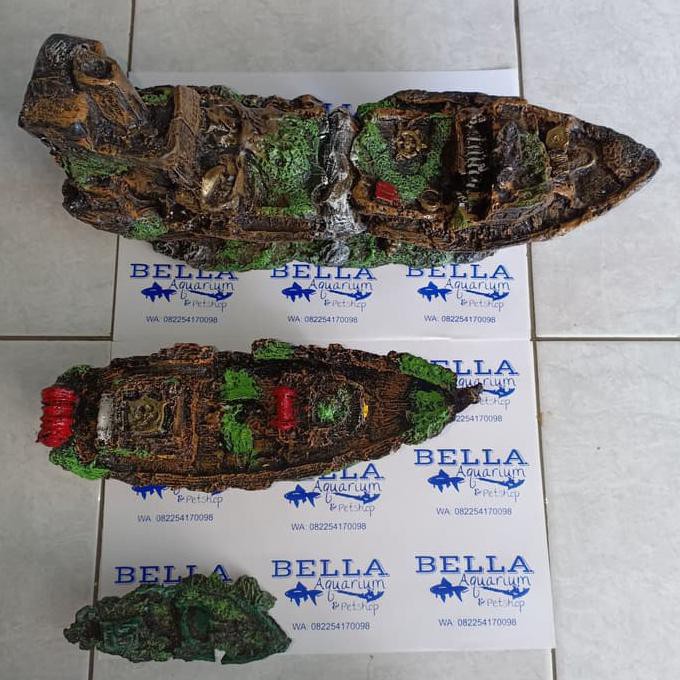 dibeli Hiasan Aksesoris Kapal Laut XL Jumbo Aquarium Limited Edition stok terbatas