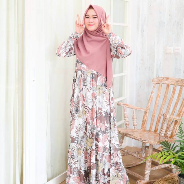 Gamis Daily dress seri 19 by adzkia