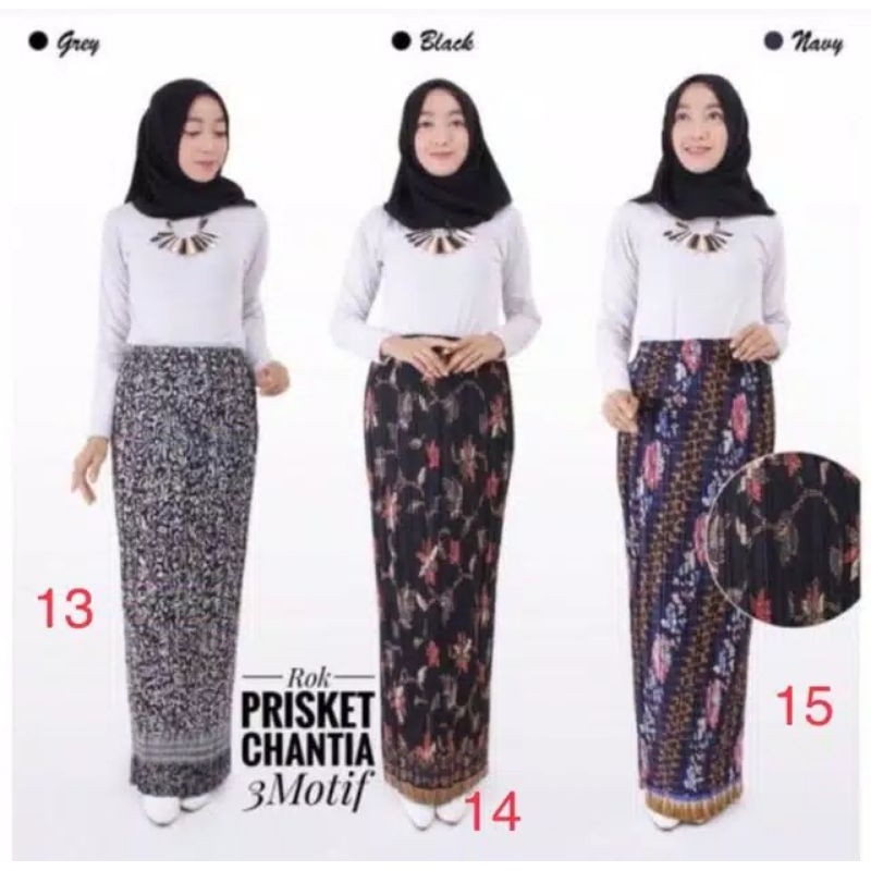 NEW ROK MODERN/ROK KEBAYA/ROK PLISKET BATIK/