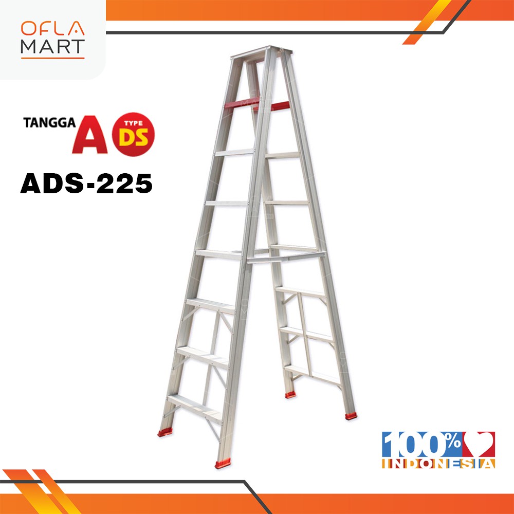 TANGGA ALUMINIUM ALCA A DS 225