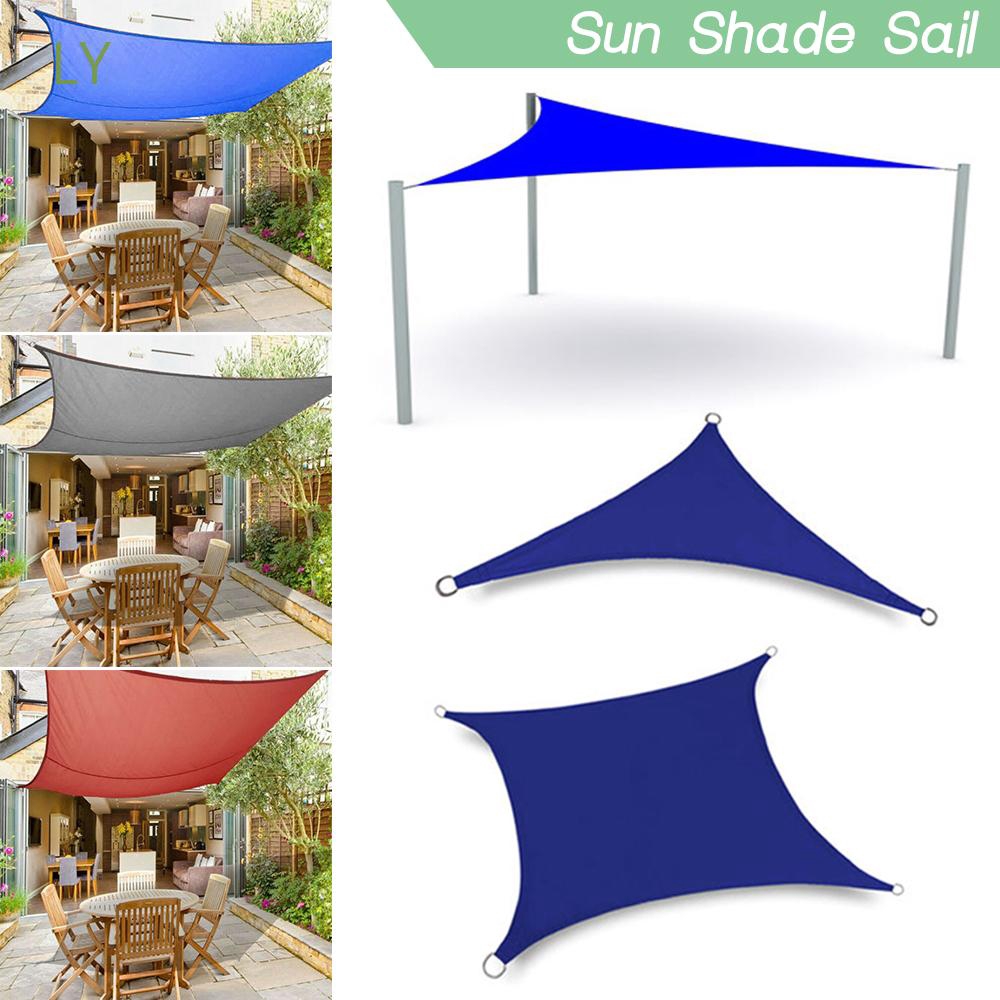 Ly Waterproof Protection Outdoor Garden Patio Beach Camping Sun Shade Sail Shopee Indonesia